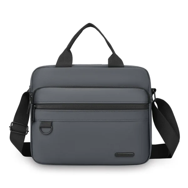 large capacity men's bag single shoulder bag waterproof and wear resistant backpack multiple pockets for business business