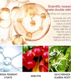 anti wrinkle retinol eye serum dark circle eye bags remover whitening brightening skin moisturizer lightening cream eye care