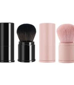 quality portable mini retractable blush brush soft loose powder foundation makeup brush multi functional nail beauty makeup tool
